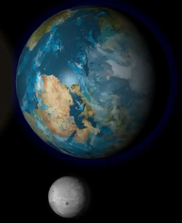 Earth & Moon