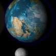 Earth & Moon