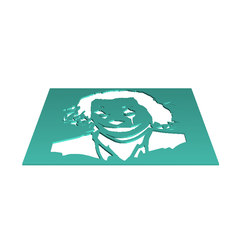 The joker stencil 4