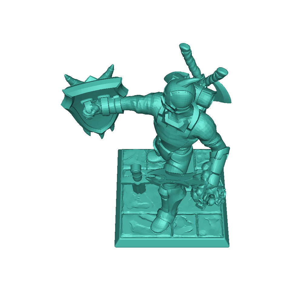 Free Characters & Creatures STL Download - D&D charactersby Sorin Grimm