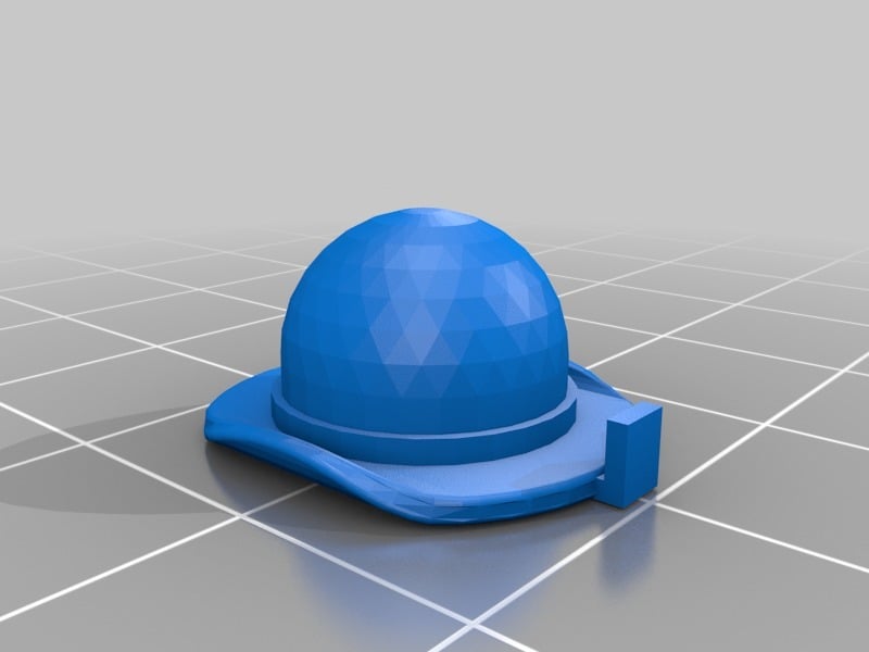 Bowler Hat and Apple (1:18 scale)