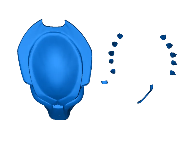 Bio maschera predatore senza spine 