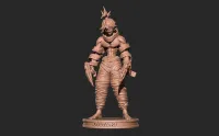 Demon slayer - Gyutaro rank 6 anime 3D print model-2