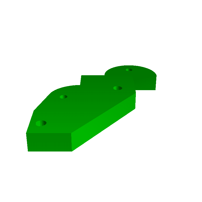 Ender E3D V6 mount