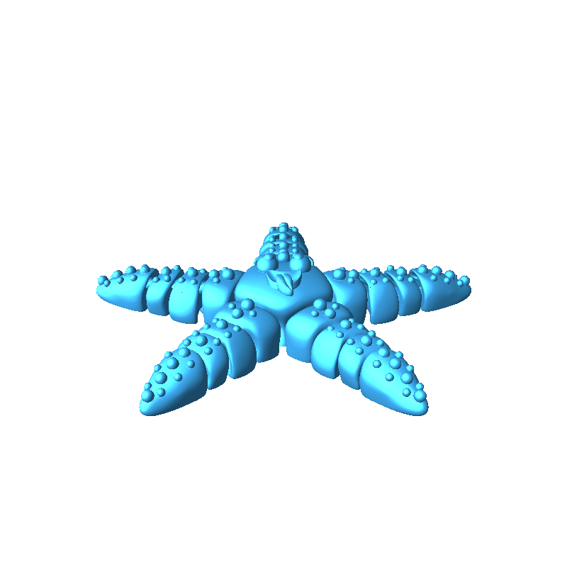 Flexi Starfish STL