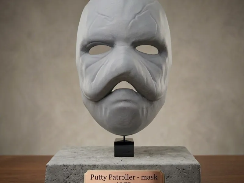 MMPR - Putty Patroller mask - Mighty Morphin' Power Rangers