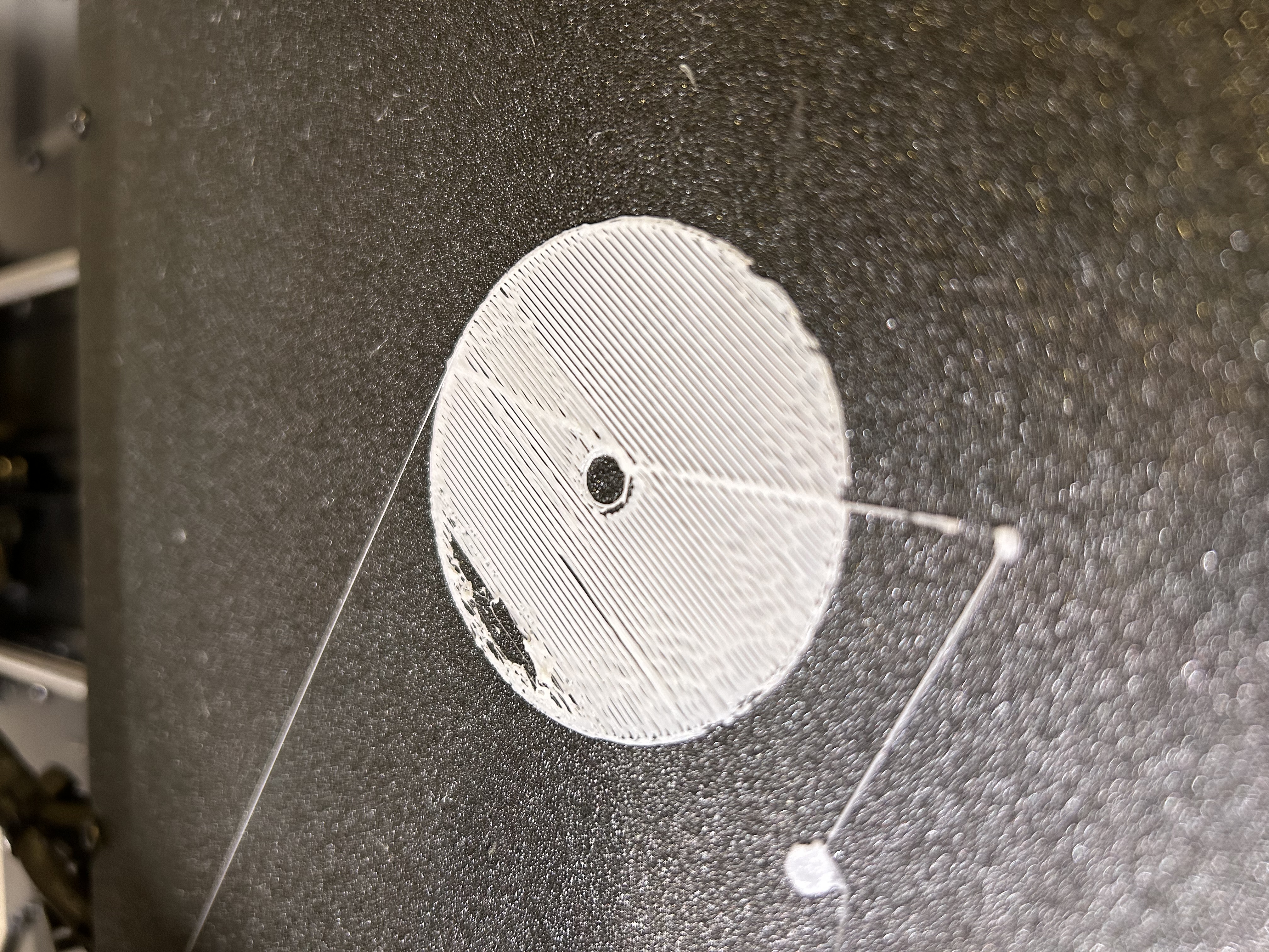 Anybody know why my first layers on my Ender 3 v3 ke keep turning out ...