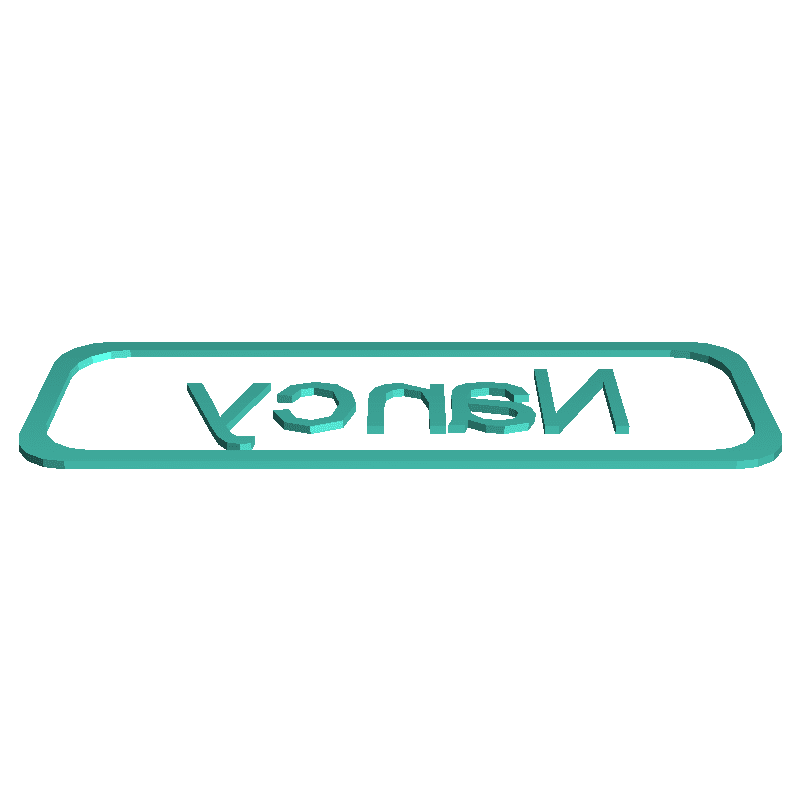 My Customized Name Tag - Charlie