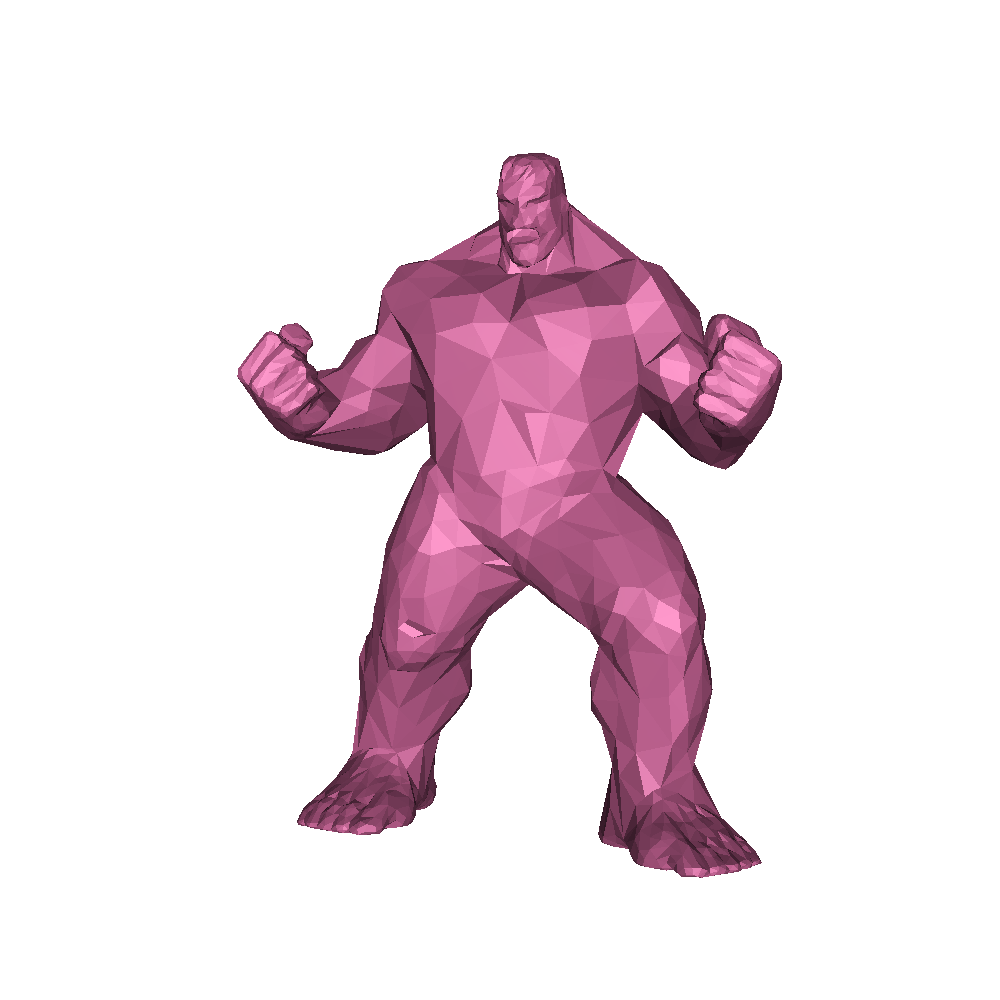 Hulk Low Poly