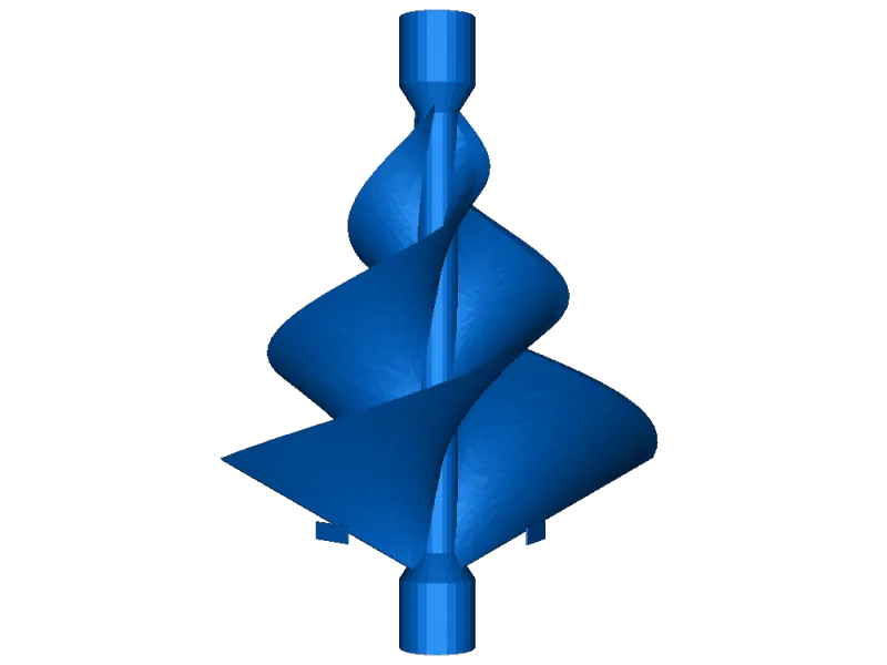 Archimedes turbine