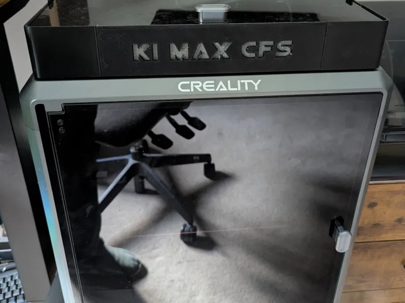 K1 MAX Lid riser for CFS PTFE tube