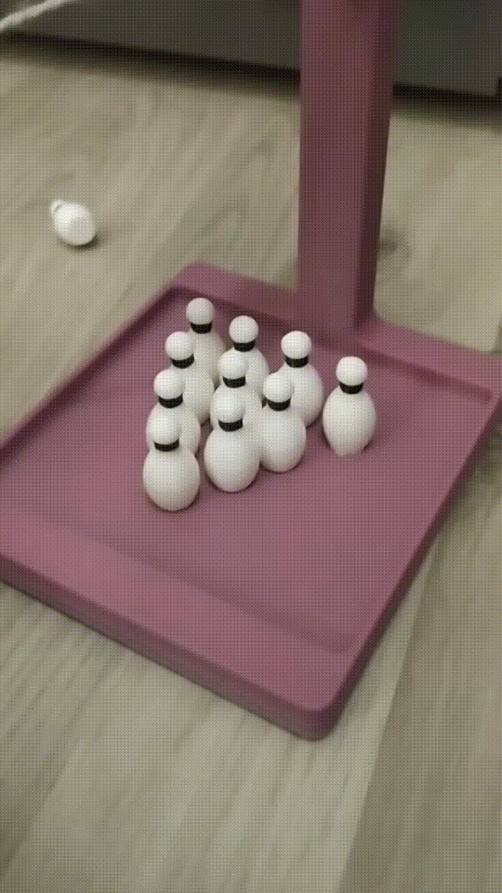 Tabletop-bowling game 