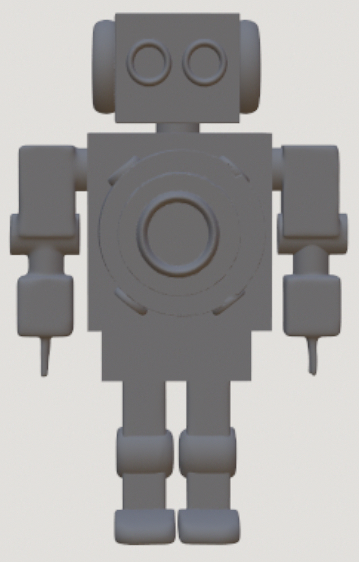 Robot Plant Pot 3D models download Creality Cloud