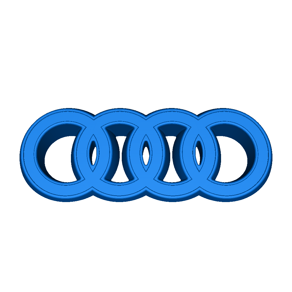 Audi badge | 3D models download | Creality Cloud