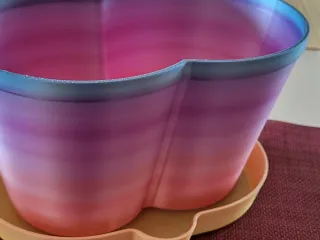 Double flowerpot with coaster