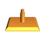"EAR" bud holder with stand-0