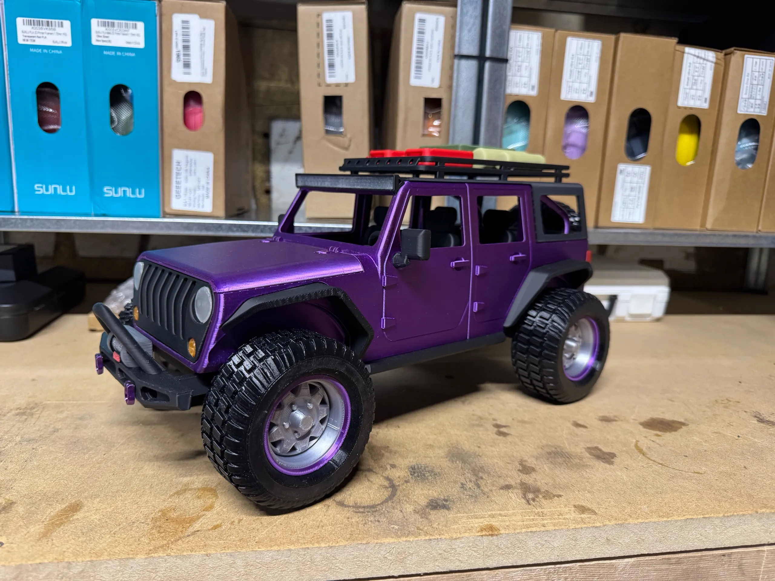 JEEP WRANGLER with removable Hardtop - Scale 1:12-0