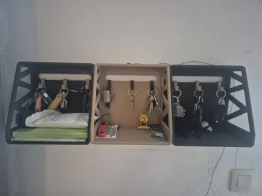 Wall Organizer - Home - PLA - 3D printed product - фото 15