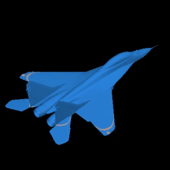 Russian Mig-35 Fighter Jet 