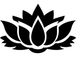 decoración flor de loto