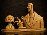 Leon Killer and Mathilda busts-0
