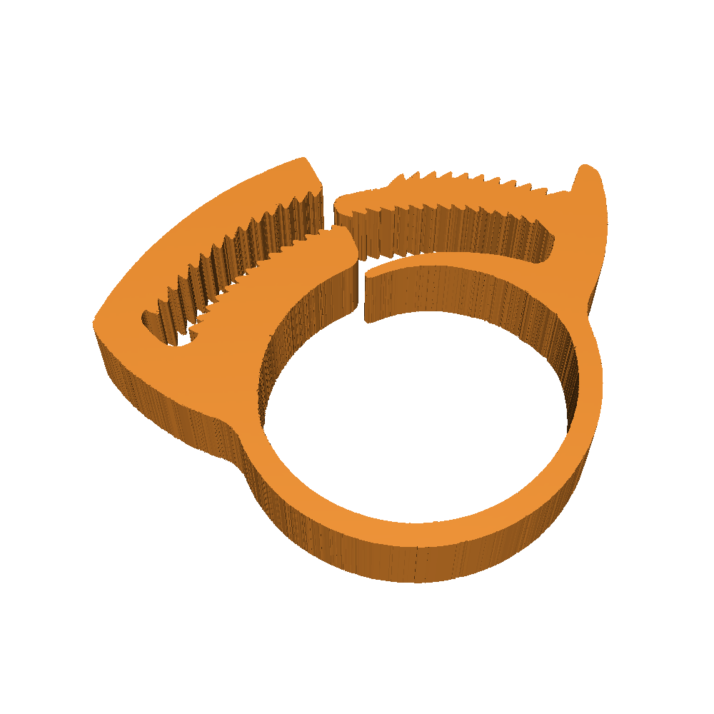 3D Druck Dateien 3MF Datei Schlauchklemme Creality Cloud