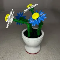 Build a Daisy Flower - LEGO Inspired-5