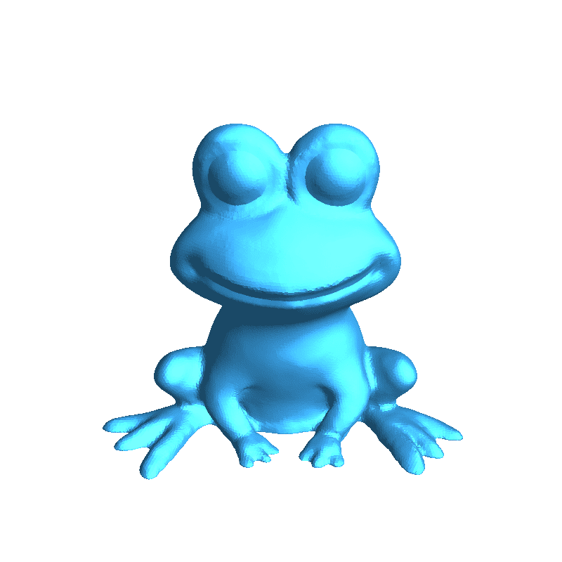 大眼蛙 Frog (免支撐、NO support)