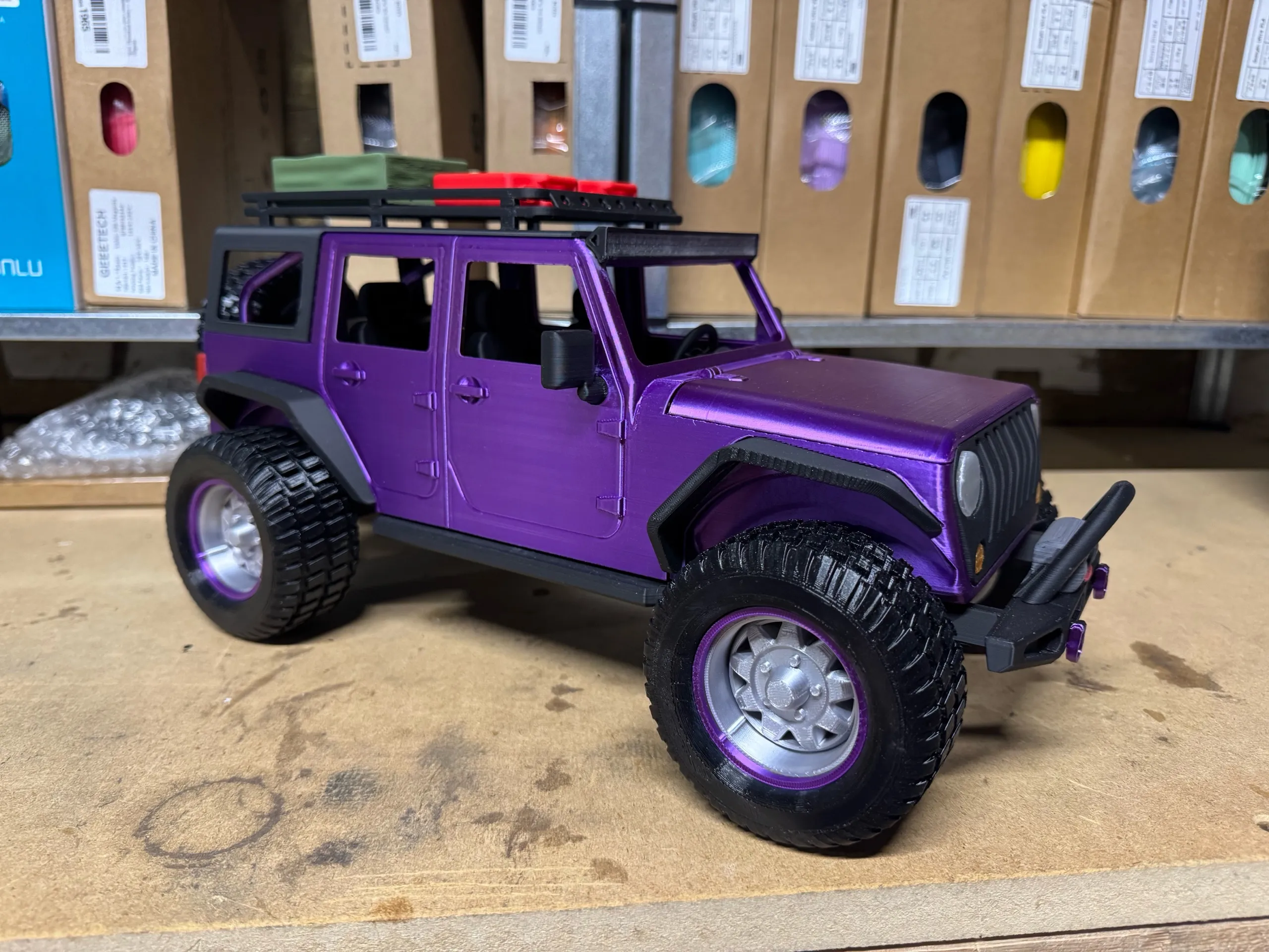 JEEP WRANGLER with removable Hardtop - Scale 1:12-2