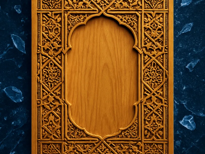 Decor Arabic style panel «الله»