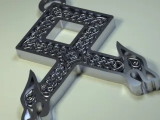 The rune keychain