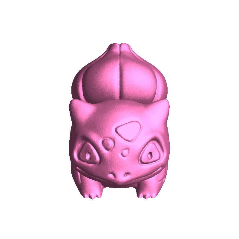 High Poly Bulbasaur