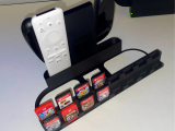 Switch 2 Dock Add-On with game and controller holder-2