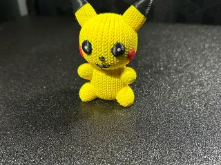 Knitted Pikachu