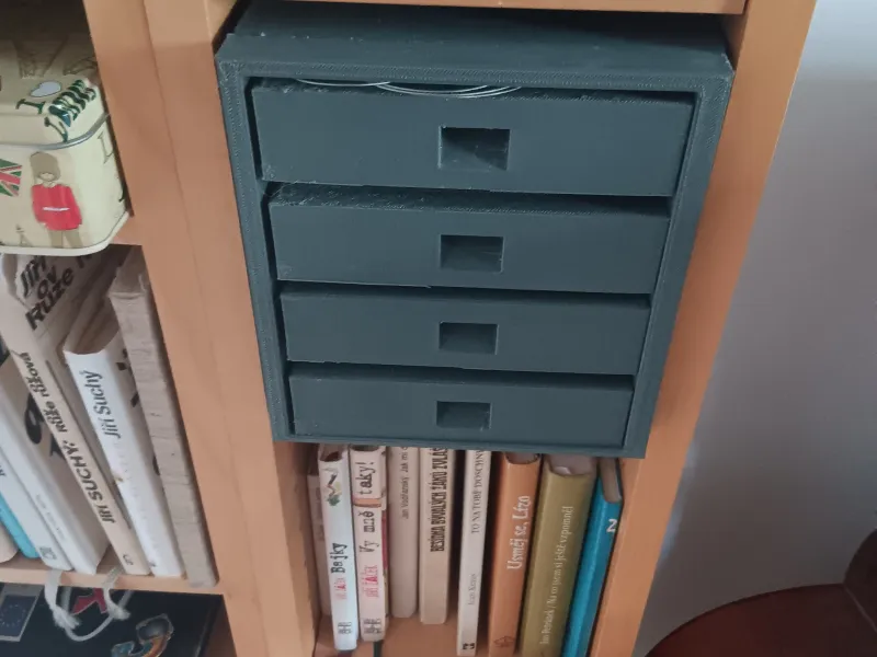 Multi use drawer storage