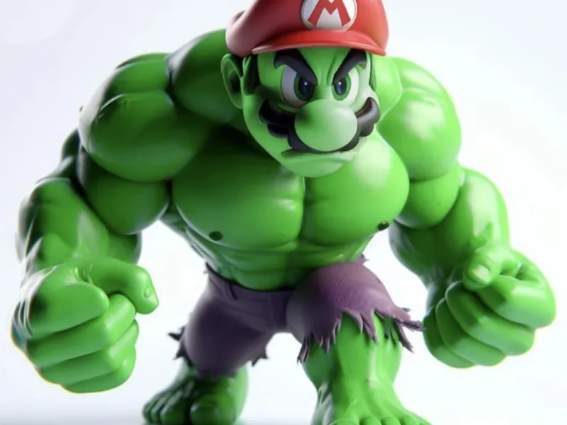 SUPER MARIO HULK