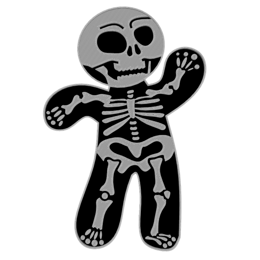 Skeleton Cookie cutter