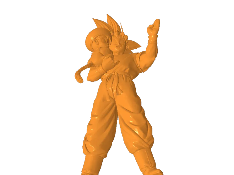 Goku y Gohan