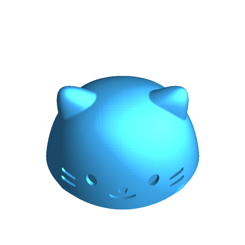 Шкатулка Cat Head - Дом и быт - PLA - изделие 3D-печати - фото 26