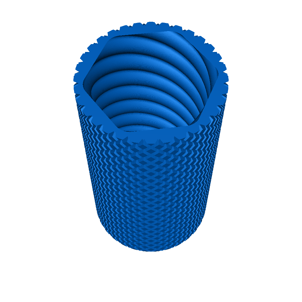 3D Printer Files | 3MF File | Twist Container | Creality Cloud