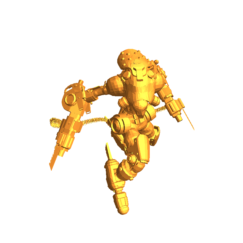 jericho enforcer bot - underhiver | 3D models download | Creality Cloud