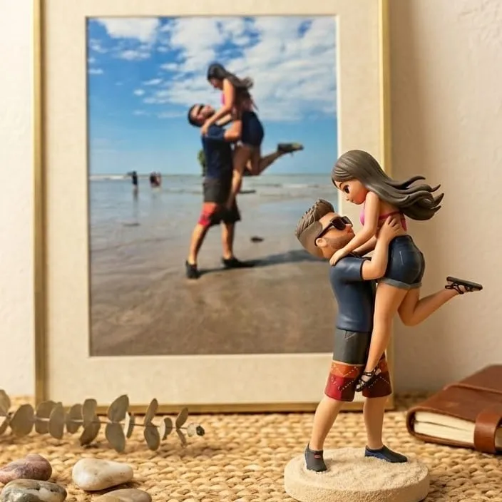 Escultura pareja 