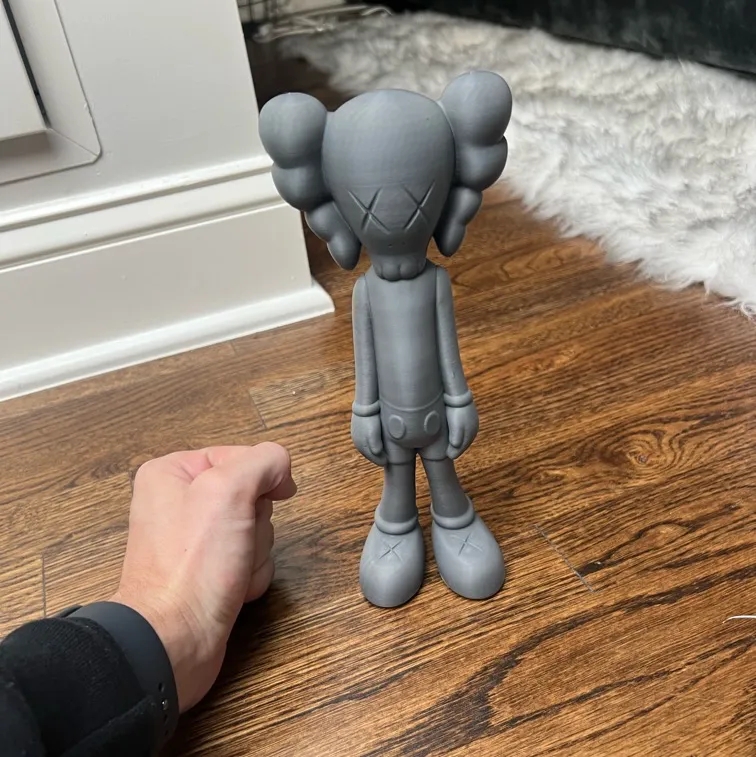 Kaws scaled down