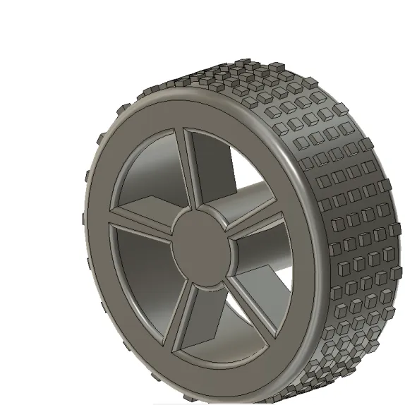The wheel is 30mm