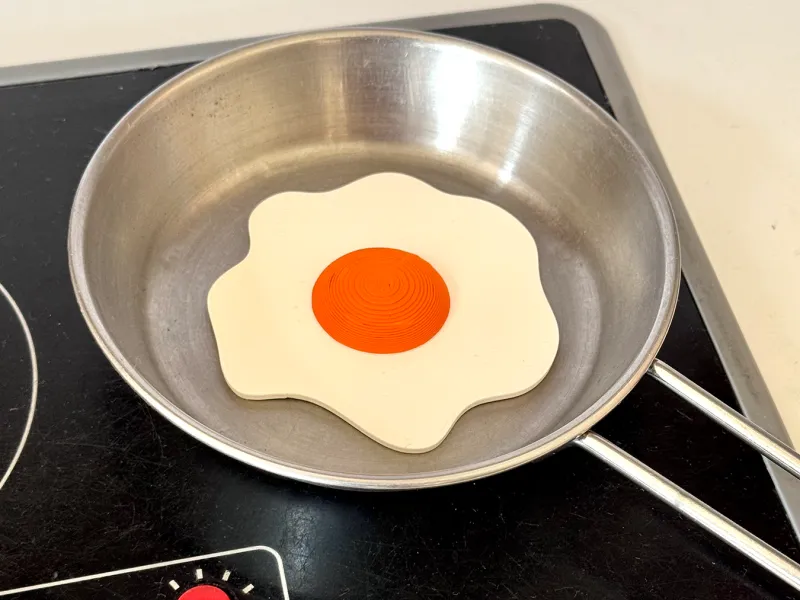 Organic Fried Egg – from Sustainable Open Source Farming