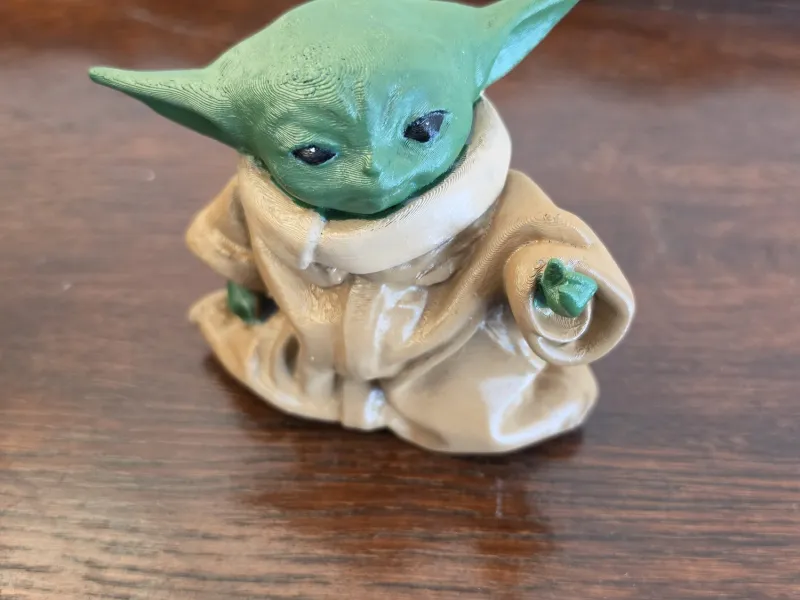 Grogu sitting down 