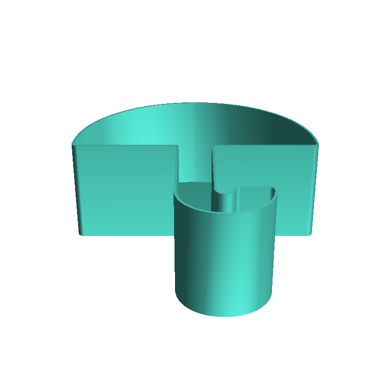Umbrella (model 2), nestable box (v1)