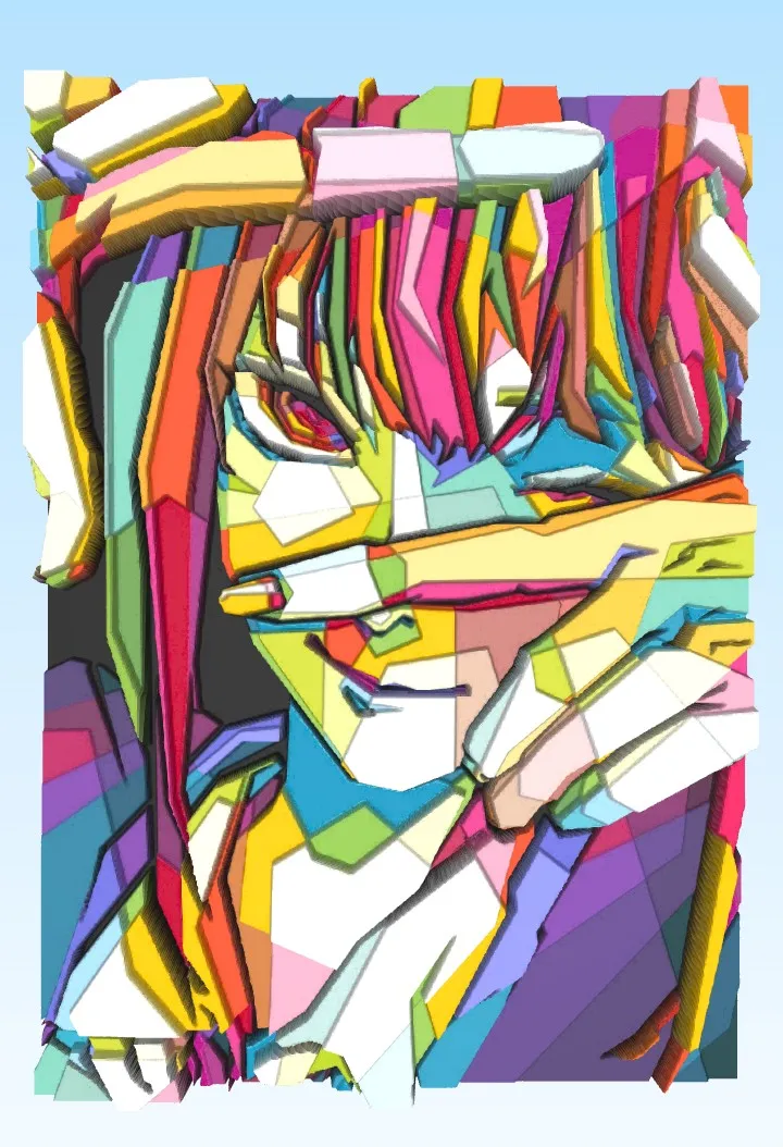 Chainsaw man Art color ☀️♥️-3