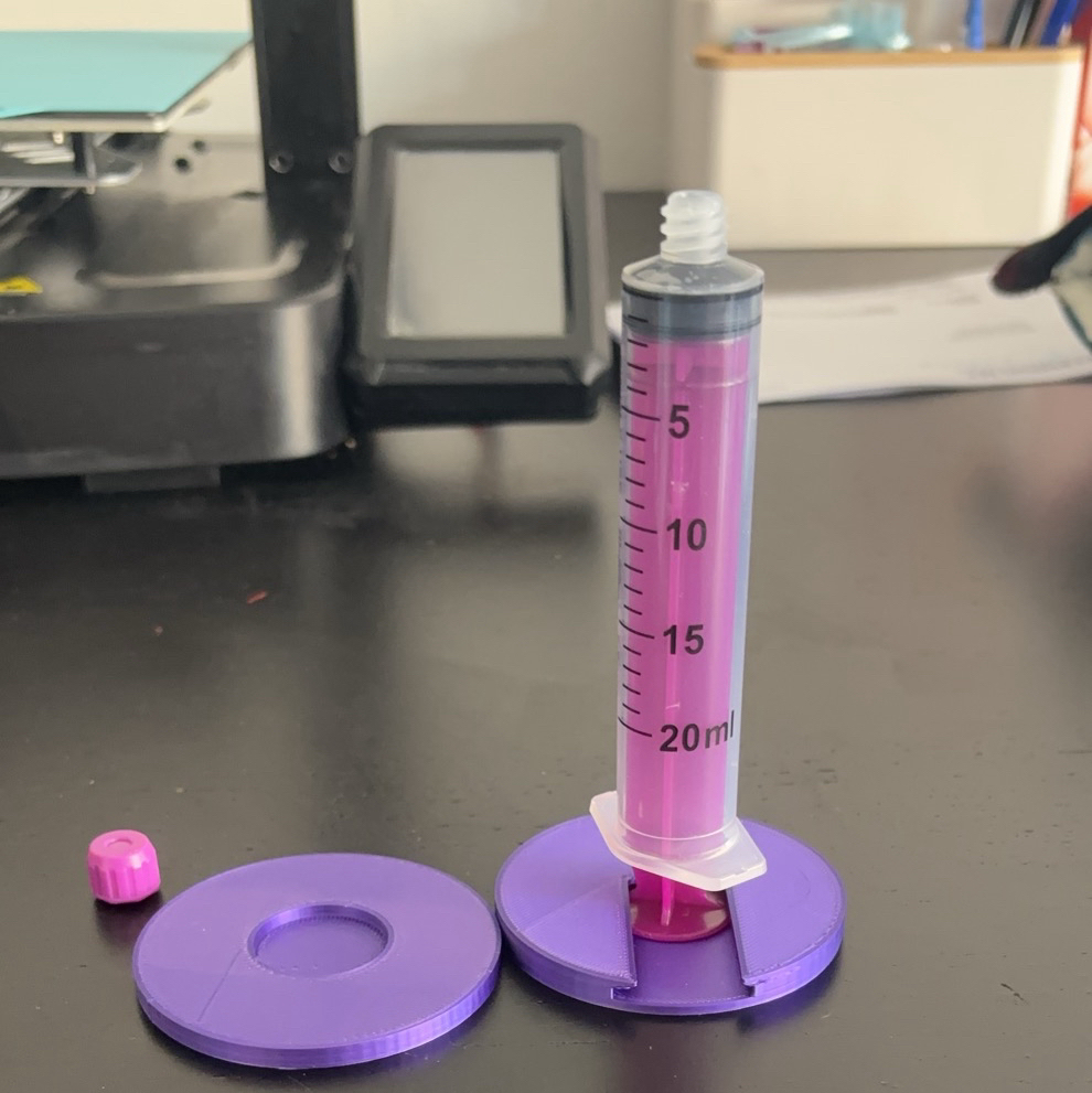 Syringe adaptation for assistance dogs -5, 20 and 60ml