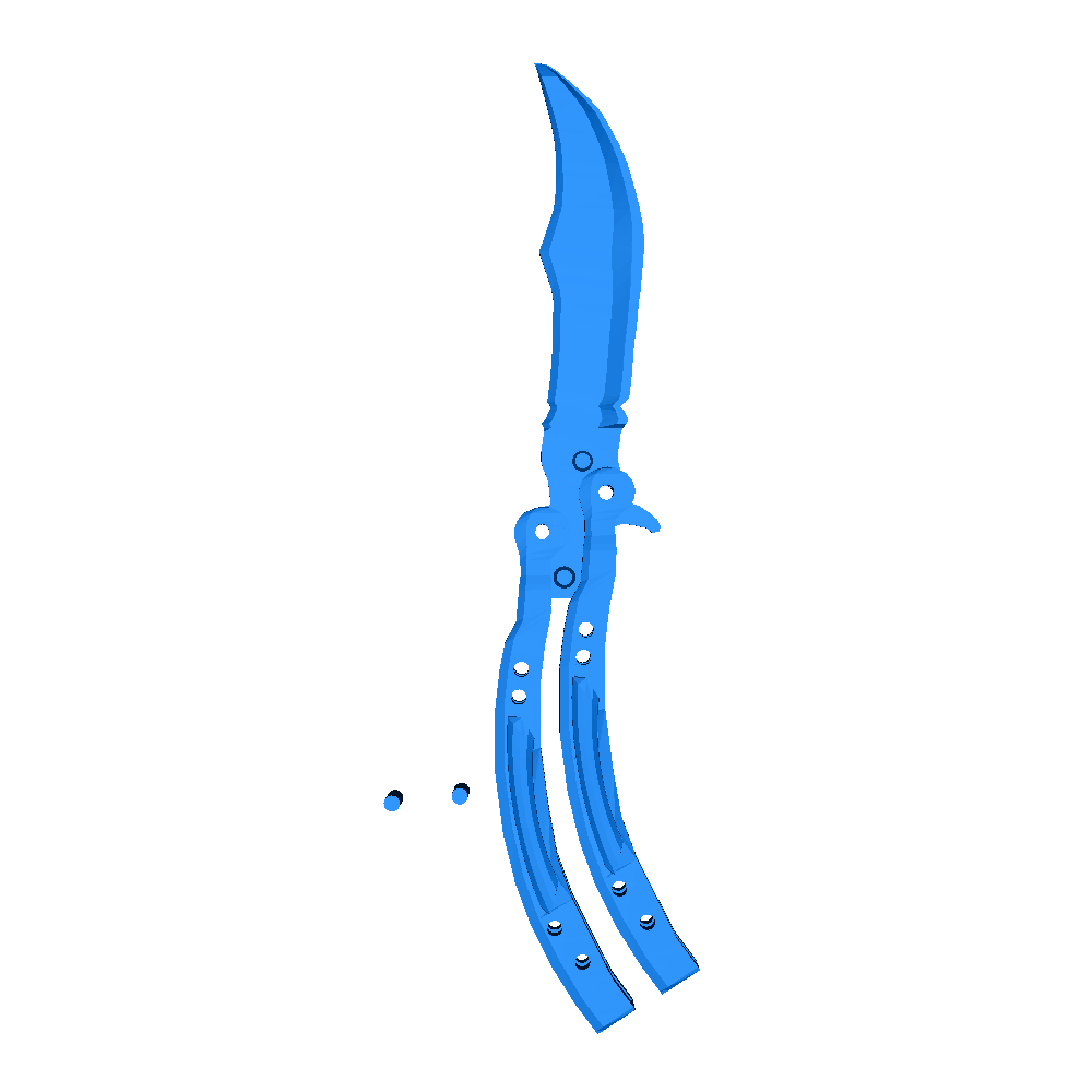 Cuchillo mariposa CS GO 